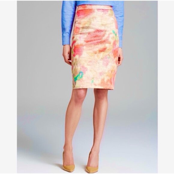 Kate Spade water color Haley blouse & skirt set size 12 - Picture 7 of 8